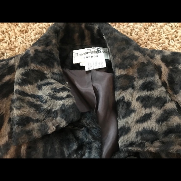 Vintage Helene Berman Animal Print Jacket - Picture 3 of 8